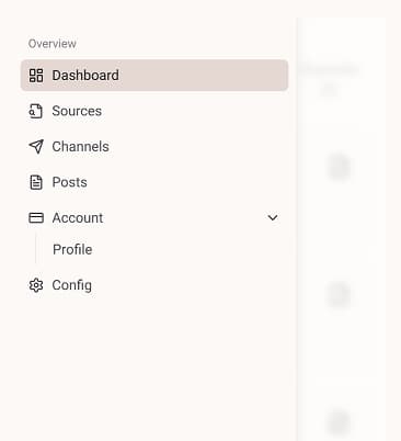 telegram channel manager app screenshot