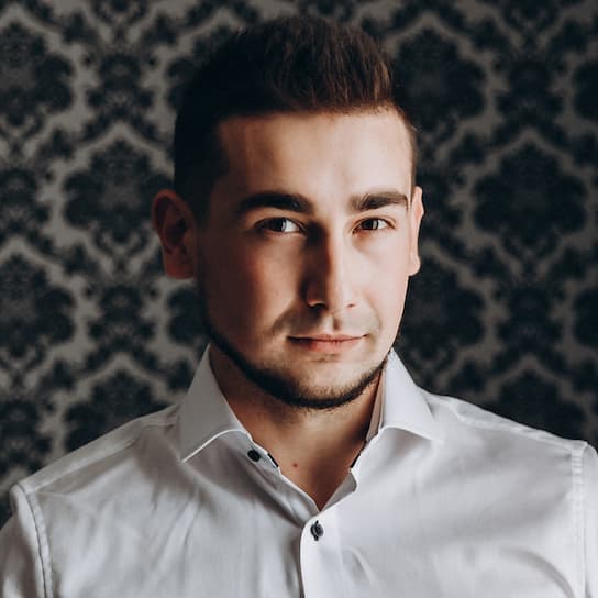 Portrait of Leonid Abasov